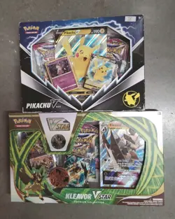 Pokemon TCG - Kleavor VSTAR Premium Collection & Pikachu V Box New & Sealed 820650851254 - Image 2