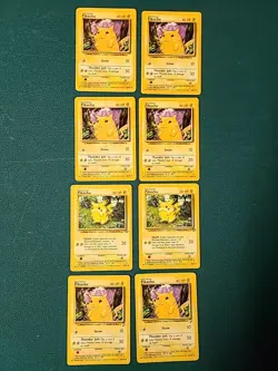 Pokemon Lot of Pikachu 58/102, Pikachu 60/64, Pikachu 87/130. READ - Image 1