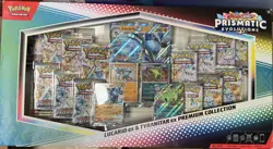 Pokemon TCG Prismatic Evolutions Lucario Ex + Tyranitar Ex Premium Collection - Image 2