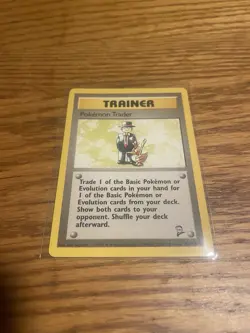 Pokemon Trader Trainer 106/130 Base Set 2 Regular Pokemon TCG - Image 1