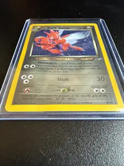 Pokemon TCG Neo Destiny Dark Scizor 9/105 Holo Rare Vintage - Image 3