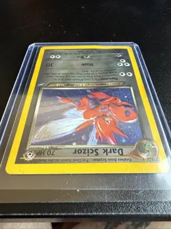 Pokemon TCG Neo Destiny Dark Scizor 9/105 Holo Rare Vintage - Image 4