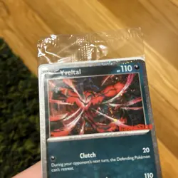 Pokemon Yveltal 88/132 Mega Evolutions Cosmos Holo Gamestop Stamped Promo Sealed - Image 2