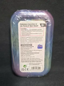 Pokemon TCG Scarlet & Violet Prismatic Evolutions Mini Tin Sealed - Leafeon - Image 2