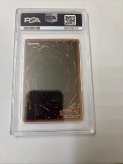 2002 Yugioh Dark Magician Secret Promo BPT-001 PSA 8 - Image 3