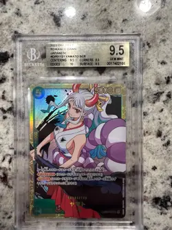 One Piece -Yamato SEC (Romance Dawn) Japanese OP01-121 BGS 9.5 - Image 1