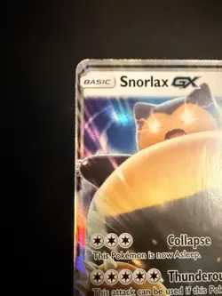 Snorlax GX SM05 Promo Pokemon Card - NM - Image 4