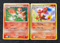 1x Charmander & Charmeleon Secret Wonders 82/132 & 46/132 Pokemon Cards - Image 1