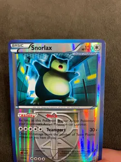 Snorlax 101/135 Reverse Holo Rare BW Plasma Storm Pokemon Card TCG NM - Image 2