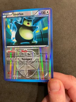 Snorlax 101/135 Reverse Holo Rare BW Plasma Storm Pokemon Card TCG NM - Image 4