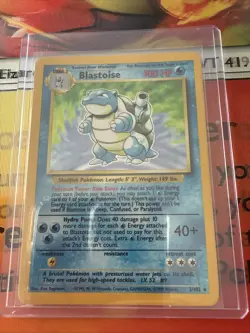 Blastoise - 2/102 - Holo Rare - Base Set - Pokemon Card - English - Image 1