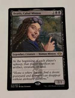 MTG Braids, Cabal Minion - Modern Horizons 2 NM - Image 1