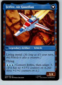 Jetfire, Ingenious Scientist - BOT - Transformers - Mythic - NM - MTG - Image 2