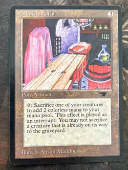 *** ANTIQUITIES Ashnod's Altar *** NM-Mint Beauty! - Vintage Magic MtG - Image 1