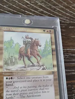 Magic the Gathering: Adun Oakenshield: Legends: NM 1994 - MTG - Image 4