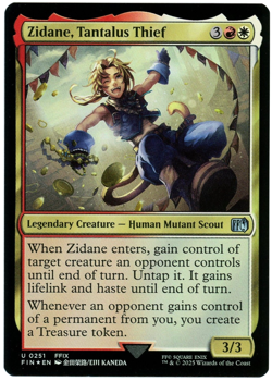 Zidane, Tantalus Thief (Foil) - 0251 - Final Fantasy - MTG - NM/M - Image 1