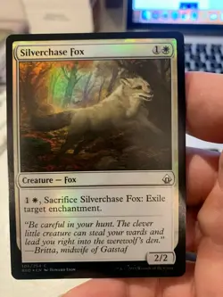 MTG Battlebond foil lot of 5 Out of Bounds, Silverchase Fox, Watercourser more - Image 2