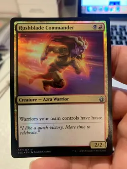 MTG Battlebond foil lot of 5 Out of Bounds, Silverchase Fox, Watercourser more - Image 5