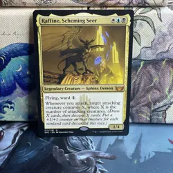 Raffine, Scheming Seer #213/281 Streets of New Capenna Regular LP - Image 1