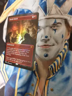 Sneak Attack FOIL Borderless MTG Double Masters Mythic NM-M Pack Fresh x1 SC2 - Image 3