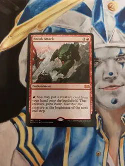 Sneak Attack FOIL MTG Double Masters Mythic Enchantment NM-M Pack Fresh x1 SC2 - Image 1