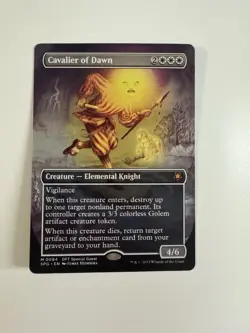 MTG Cavalier of Dawn (Borderless) - 84 / English / Near Mint - Image 1