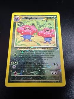 Vileplume Reverse Holo 17/18 Promo - Pokemon 2001 Southern Islands SWIRL - Image 1