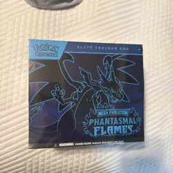 Pokemon Mega Evolution Phantasmal Flames Elite Trainer Box ETB Sealed - Image 1