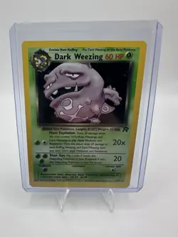 Dark Weezing Holo 14/82 - Team Rocket - Vintage - Pokemon TCG - Image 3