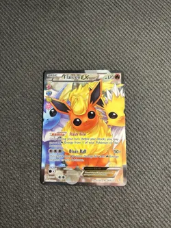 Pokemon TCG Flareon EX RC28/RC32 Generations: Radiant Collection Holo MP - Image 3