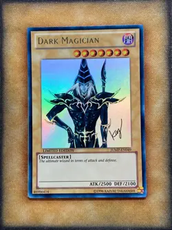 Yugioh Dark Magician JUMP-EN049 Ultra Rare Limited Edition NM - Image 1