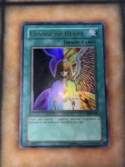 Yugioh Change of Heart MRD-060 Ultra Rare Original Print NM - Image 1