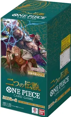 One Piece OP-08 Two Legends Booster Box Japanese - New & Sealed - Image 1