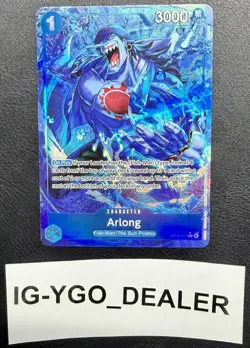 One Piece Arlong Alt Art Parallel Rare OP14-042 The Azure Sea's Seven In Hand NM - Image 1