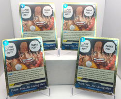 Thank You...for Loving Me!! Playset - OP08-053 x4 - Two Legends - One Piece TCG - Image 1