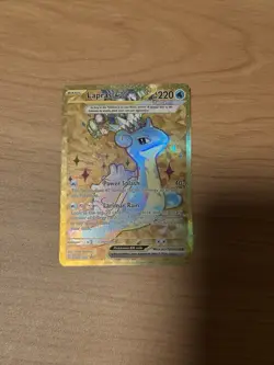 Pokemon Lapras ex 164 Scarlet & Violet Promo Full Art Holo 220 HP Card English - Image 2