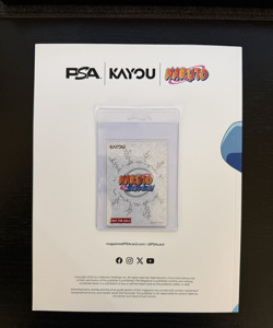 PSA Magazine x Kayou Exclusive NARUTO UZUMAKI PROMO CARD and Magazine - Image 2