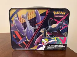 Pokemon 2025 Fall Mega Collector Chest Tin Box - 6 Packs & 3 Foil Cards Lot Of 3 - Image 2