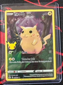 Pokemon Pikachu TCG Celebrations Card 005/025 NM/Mint Condition - Image 1