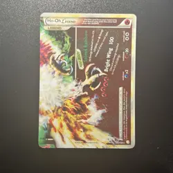 Ho-Oh Legend (Bottom) HeartGold SoulSilver Ultra Rare Pokemon Card 112/123 - Image 1