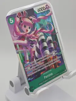 Perona OP14-033 Super Rare Foil Card - One Piece CCG Azure Sea's Seven - Image 4