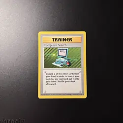 Pokemon Computer Search Base Set Shadowless Rare Card 71/102 1999 WOTC - Image 2