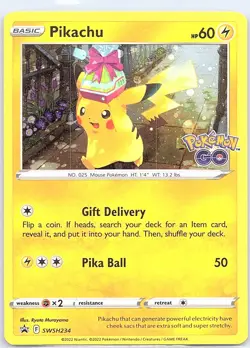Pikachu SWSH234 SWSH: Sword & Shield Promo Cards - Pokemon Card - NM - Image 1