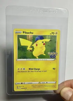 Pikachu 028/078 (NM) Holo Rare Sword & Shield: Pokemon Go 2022 Pokemon Card - Image 3