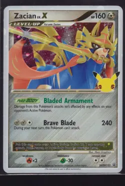 Zacian LV. X - SWSH135 - SWSH: Sword & Shield Promo Cards - Image 1