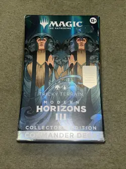 Modern Horizons 3 Commander Collector Edition Foil Tricky Terrain MTG - New - Image 1