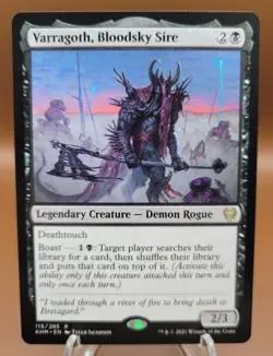 Varragoth, Bloodsky Sire x1 MTG Kaldheim Magic Near Mint NM English - Image 1