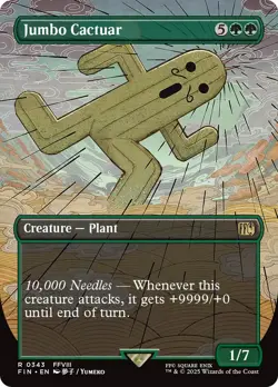 Jumbo Cactuar (Borderless) [FINAL FANTASY] Near Mint - Image 1