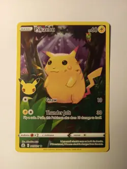 Pikachu 005/025 Holo Rare Celebrations Pokemon Free Shipping!! - Image 1