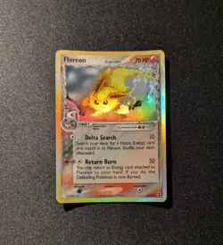 Pokemon EX DELTA SPECIES - #5/113 Flareon - Holo - ENG - Moderately Played - Image 3
